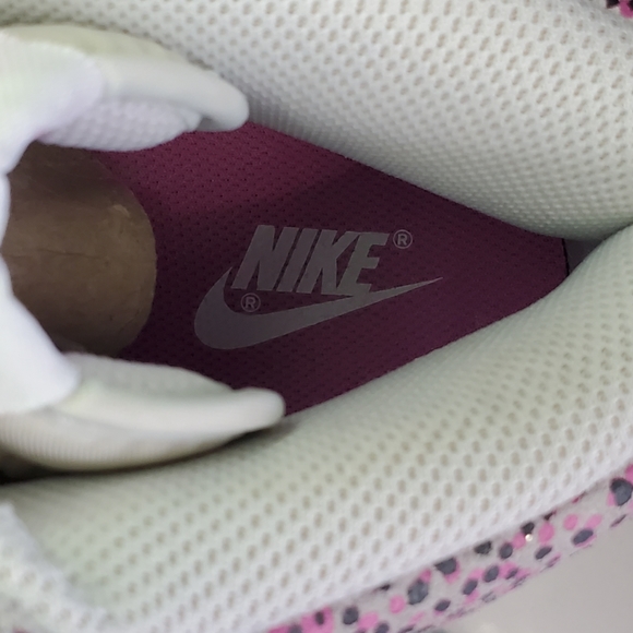 Nike Dunk High Skinny Print Medium Gray Laser Purple - Picture 10 of 12